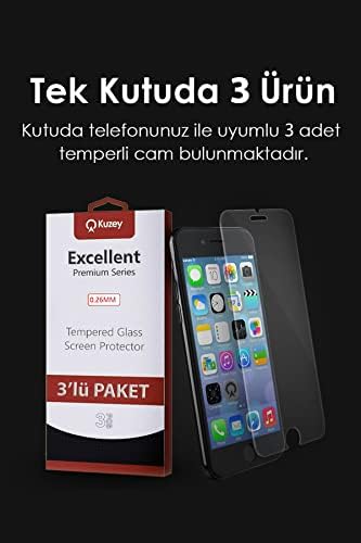 KZY İLETİŞİM Samsung Galaxy M31 ile uyumlu Temperli Ekran Koruyucu Kırılmaz Cam Ekonomik 3'lü Paket - Görsel 3