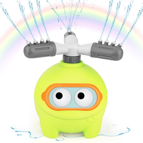 Jouet d'eau de Grenouille Jouet d'extérieur pour Enfants 3 4 5 6 7 garçon et Fille de 8 Ans, Enfants Sprinkler Jeux d'extérieur Jouets de Jardin Jouets de Jardin pour Enfants Eau extérieure Jouer