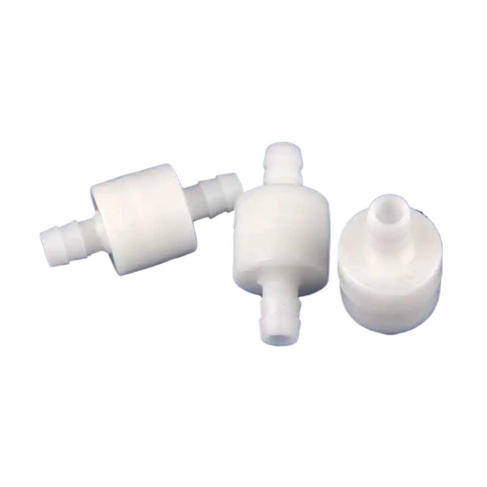 Mexeword One Color Plastic Pom One-Way Check Valve Water Inline Fluids Non-Return For Fuel Gas Liquid Oil(4-4Mm)
