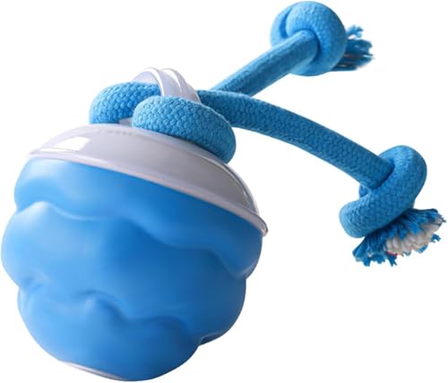 Power Tail 2.0 Dog Toy,Barkzys 2025 Upgrade Interactive Toy,USB Rechargeable Motion Activate Rolling Ball for Puppy/Small