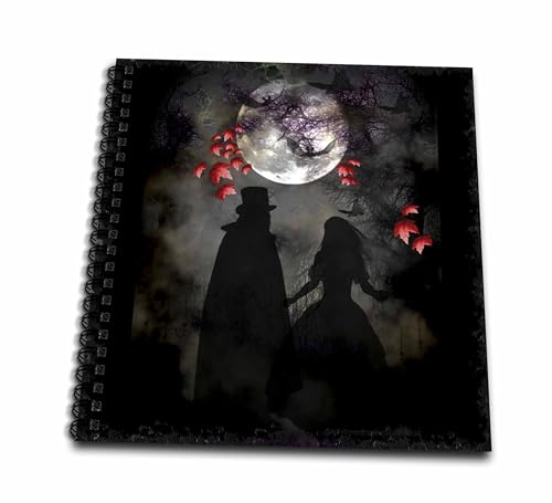 3dRose db_21484_1 Gothic Romance Darkart Gothicart Gothic Gothic Couple Romance