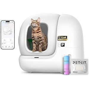 PETKIT PuraMax 2 Odor Free Automatic Cat Litter Box,with 2-Year Coverage