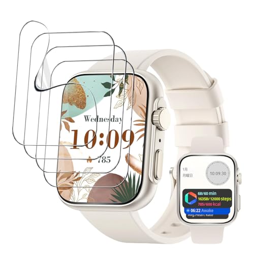 �y4������zFor LOVAME R68 �X�}�[�g�X�}�[�g�E�H�b�` 1.91�C���` �t�B���� �ی�t�B���� �yHASADEDE�z �_�炩�� TPU�f�� �S�ʋz�� 24���Ԏ����C���Z�p �w��E����h�~ ��U�h�~ �����ߗ� ���˒ጸ �����x�ł� LOVAME 