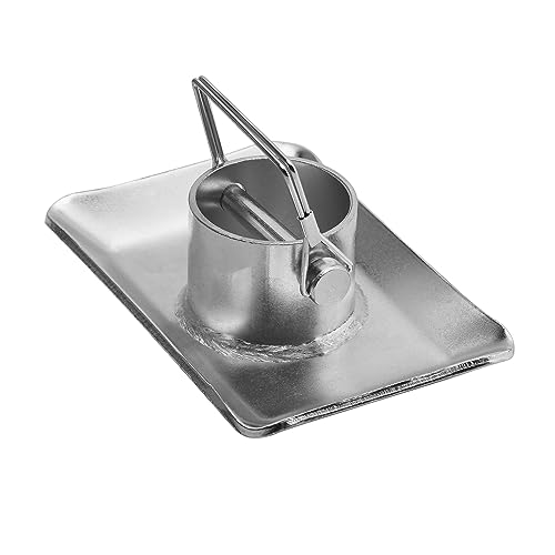 Rockane Trailer Jack Foot Plate 5000lbs Capacity with Pin Base for Boat Hitch Camper A-Frame Boat RV - Removable Trailer Foot Plate