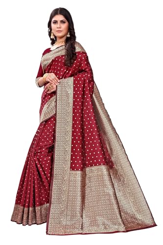 Image of Avantika Fashion Women's Kanjivaram Soft Silk Banarasi Sarees With Blouse Piece