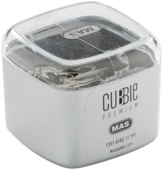MAS CUBBIE PREMIUM Trout Paper Clips, Pack of 45 (Silver)