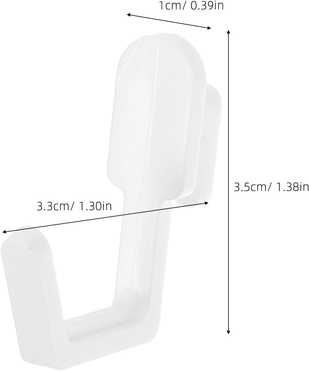 20pcs Pegboard Hooks Hanging Pegboard Display Shelving Wall Hook Holder Hangers Organizer for Tools Kitchen Store