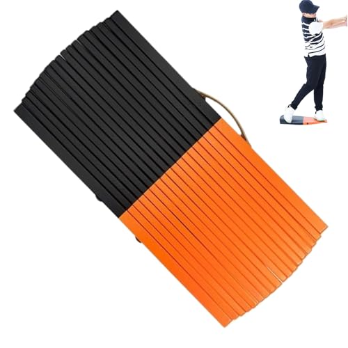 Balance Board - Dispositivo de entrenamiento de golf - Entrenador de oscilación de vibración, equipo de desarrollo de habilidades para principiantes, mejora la fuerza y el tiempo de swing