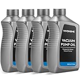 VIVOHOME 4 Pack Premium High Vacuum Pump Oil 330ml/11.16oz, High Viscosity and...