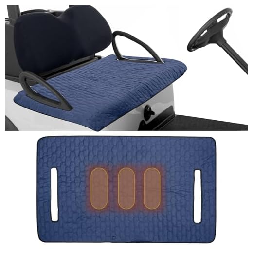 Heated Golf Cart Seat Cover for Winter
