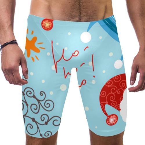 Bañador largo de Navidad para hombre ideal para entrenar en invierno