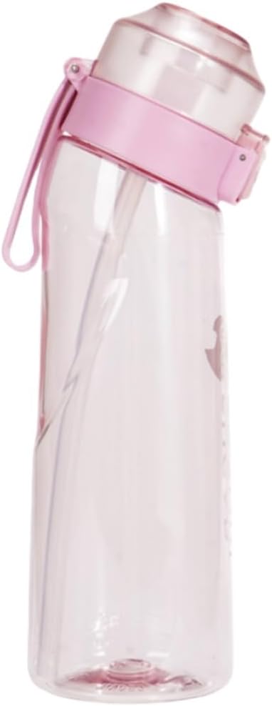 650ml Air Up Pod Water Bottle | Flavor Water, Water, Water Starter Set for Drink, Gym, Fitness, School, Office, TravelPink + 7 Flavors