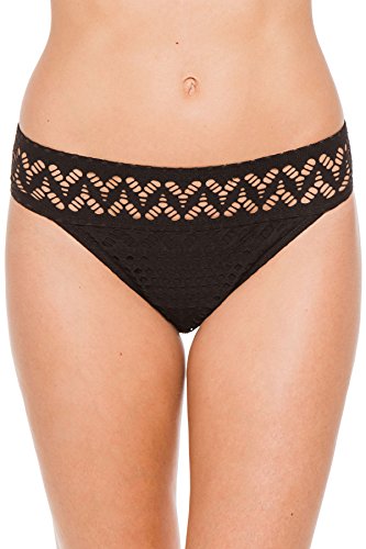 Robin Piccone Women's Mia Crochet Hipster Bikini Bottom