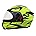 Glossy Fluo Neon With Clear Visor