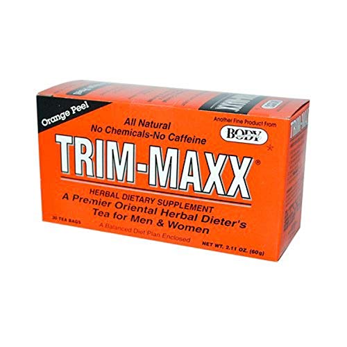 Body Breakthrough Trim-maxx Herbal Dieters Tea Orange - 30 Tea Bags 30 Count