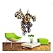 Pegatinas de pared Pared 3D de la etiqueta engomada de Surper héroe Bumblebee Transformers robot Optimus Prime animado murales de papel tapiz decorativo auto-adhesivo de la pared del sitio Chilsren 60