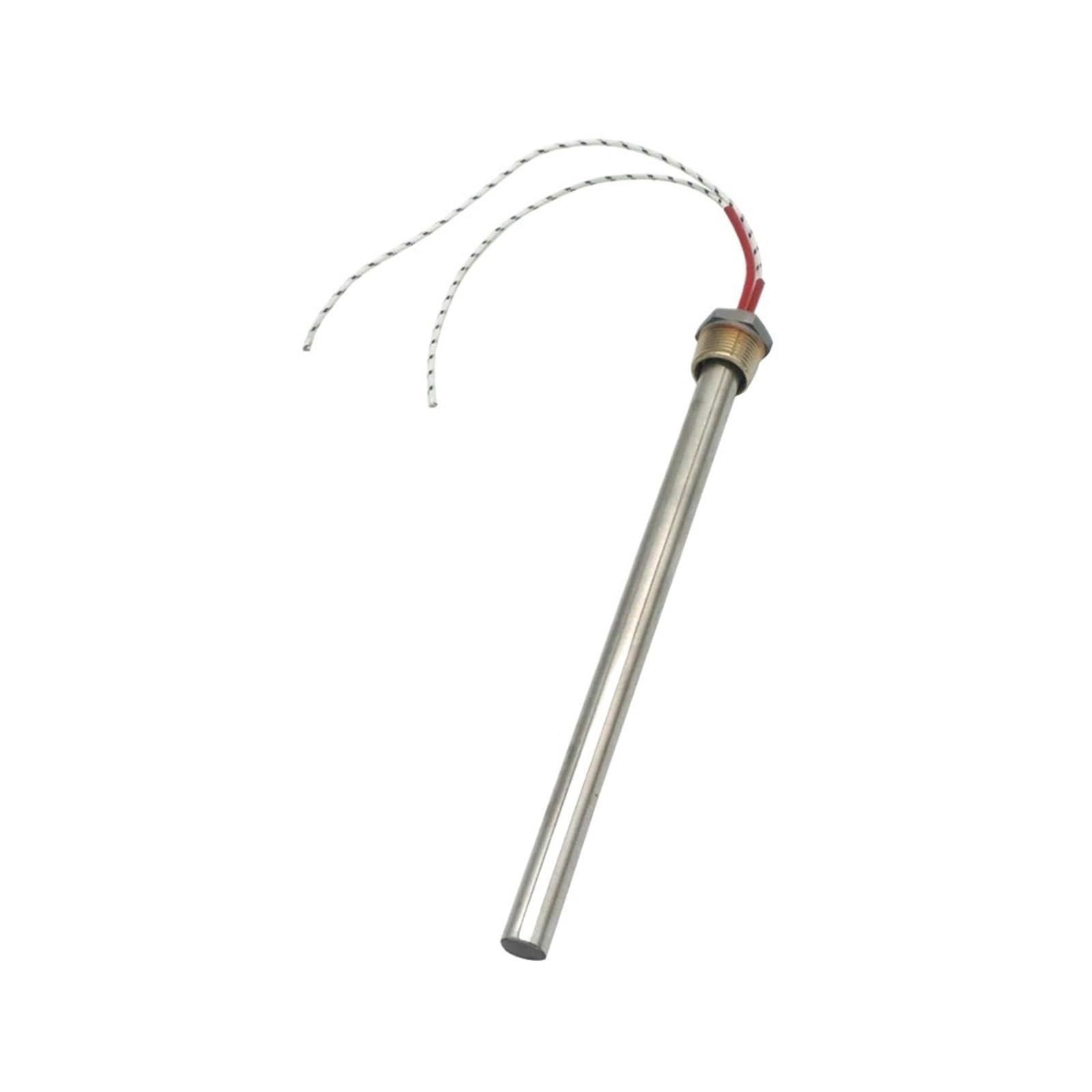 3/4 "DN20 Grzałki z wkładem gwintowanym, element grzejny ze stali nierdzewnej do podgrzewacza zbiornika na wodę, średnica rury 16mm (380V, DN20 16x350mm 2500W)