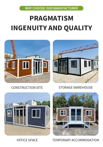 Tiny Home Customized 40ft 2-Storey Portable Steel Modular Prefabricated Villa for Family Home Tiny Apartments School Mall Container House - Image 5