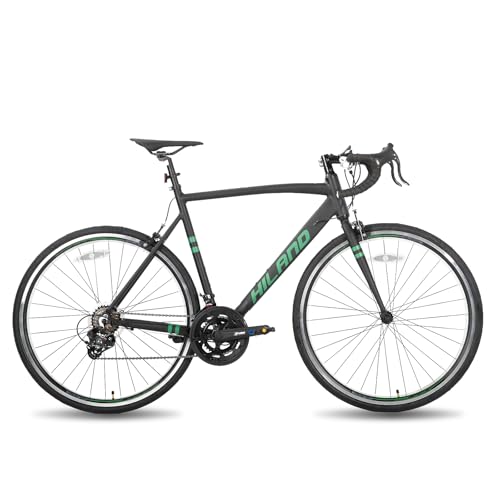 HH HILAND 700C ���[�h�o�C�N �V�}�m��14�i�ϑ� ���y�ʃA���~�t���[�� �L�����p�[�u���[�L �h���b�v�n���h�� �ʋ� �ʊw �X���