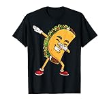 Dabbing Taco Cinco de Mayo Funny Mexican Dab Boys Kids T-Shirt