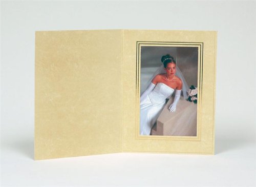 Cardboard Photo Folder 4x6 - Pack of 50 - Beige
