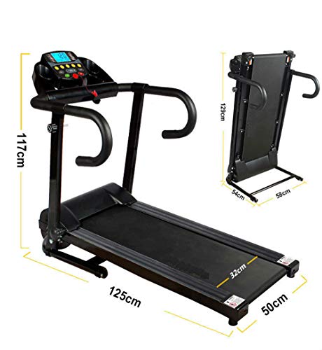 Image of Treadmills,Multifunctional Portable Folding Electric Treadmill Walking Machine,1-10Km /H Gym Home Ultra-Quiet Treadmill Fitness Equipment,Emergency