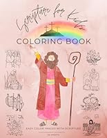 Scripture for Kids Coloring Book: Religious Color Sheets B0F5NWB11H Book Cover
