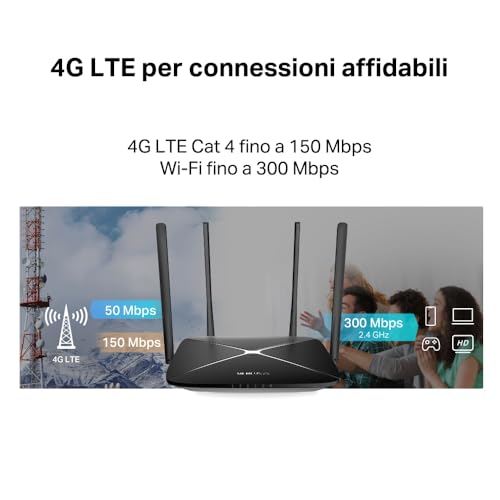 Foto Mercusys MB115-4G Router WiFi con Sim 6