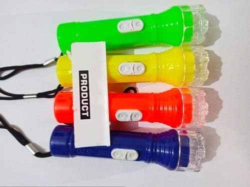 Flysmart Mini/Small Plastic Torch with Lanyard for Kids,boy/Girl | Beautiful,Attractive Gift Item Trending Toys for Kids | (Pack of 4,Multiclour) (B0CH9V1DB5) Amazon Price History, Amazon Price Tracker