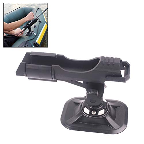 Neborn Bateau pneumatique Accessoires canot Radeau Porte pôle Dispositif PVC Sup Conseil Kayak fixateur pôle de Fixation 360 degrés Angle de Montage Cover