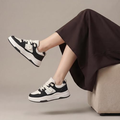 Image of YOHO UrbanDash Sneakers for Woman | Strong Grip, Thick Laces, Cushioned Insoles | Comfortable & Stylish for Everyday Use Shoes for Woman /Girls /Ladies -0736