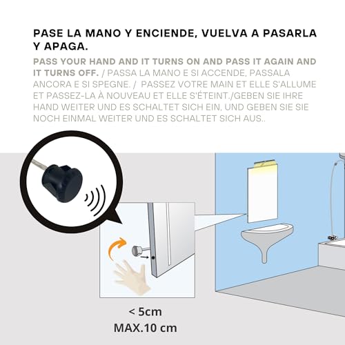 GBBC Elektronisches Sensorrelais HZK218C, Max. Erkennung 10 cm, Batteriebetrieben, Neutraler Ton, Bewegungsmelder