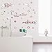 60 Pieces 3D Acrylic Mirror Wall Stickers Decor, Bathroom DIY Removable Mirror Wall Decals Sticker Decor Circle Bubbles for Bathroom Bedroom Living Room Home Decoration (Pink)