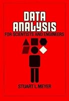 Data Analysis for Scientists and Engineers 0471599956 Book Cover