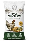 Ganze Erbsen 25 kg - Hochwertiges Einzelfuttermittel für...