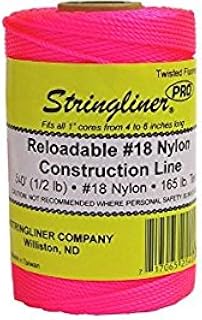 U.S. Tape 35409 Fluorescent Pink REPLACEMENT LINE 540Â ft.Â (1/2Â lb.)Â TWISTED