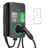 Autel MaxiCharger Level 2 Electric Vehicle (EV) Charger, up to 80 Amp Fast Charging EV Charger Level 2, Integrated Cloud with AI, Indoor/Outdoor Charging Stations J1772, Hardwired