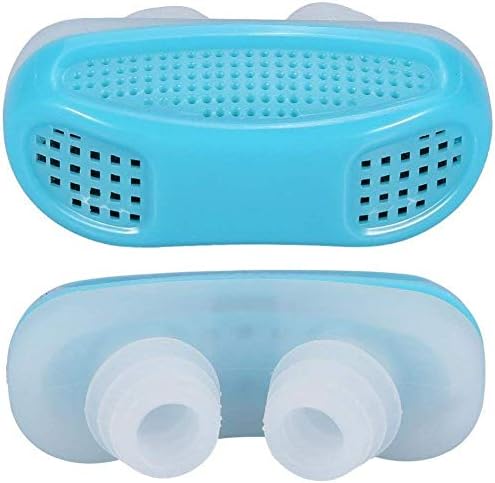 Snore Stopper 2 in 1 Anti Snoring and Air Purifier Nose Clip Anti Snoring Device Portable Nose Clip Breathe Easy Care Relieve Snoring Air Purifying Snoring Solution (Multi Color)