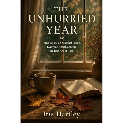 The Unhurried Year Audiolibro Por Iris Hartley arte de portada