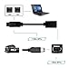 MOTONG IEEE 1394 Firewire 800 to 400 Cable, IEEE 1394 Firewire 9-Pin to 6-Pin Male to Female Extension Cable Cord for Digital Camera PC Printer(9-6 Pin)