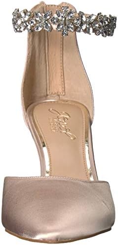 Jewel Badgley Mischka Raleigh Pointed Toe Kitten D'Orsay Champagne | Image 1