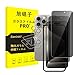 対応 iPhone 15 Pro Max ガラスフィルム 覗き見 【2枚覗き見防止+2枚レンズ保護+ガイド枠】 iphone15ProMax フィルム のぞき見防止 レンズフィルム アイホン 15プロ マックス 強化ガラス アイフォン15プロマックス 液晶 保護フィルム 横から見えない 硬度9H 耐衝撃 飛散防止 自動吸着 気泡ゼロ 指紋防止 超高質感 SENFK-4AP15PM-1