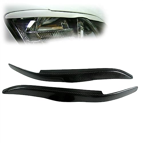 Paupières de phares voiture Subaru Legacy 2006-2007 style carbone
