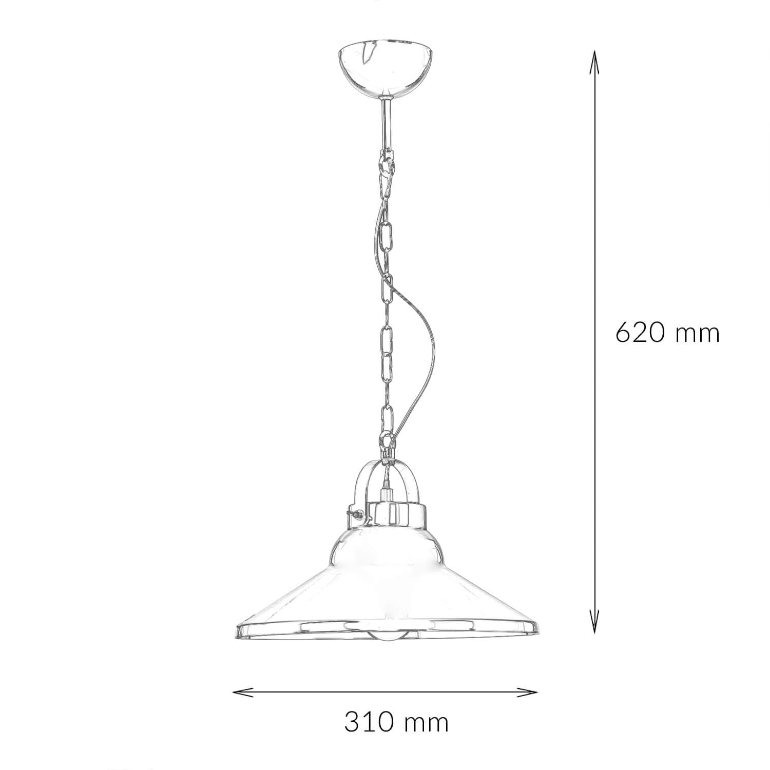 Licht-Erlebnisse Hängelampe Metall Rot Schwarz Küche Wohnzimmer Ø31 cm E27 max. 60 Watt knallig Modern Industrial Esstisch Pendelleuchte IRON