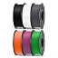 6*1kg pla（Black+White+Texture Grey+Orange+Magenta+Green Flash）