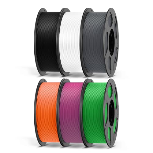 ANYCUBIC PLA 3D Printer Filament 1.75mm, 6KG Multicolor Combination