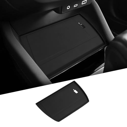 ZUNDUO R7.5- 新型 フォレスター 6代目 SL系 専用 ワイヤレス充電マット コンソールトレイ ノンスリップマット 2025年4月-現行 FORESTER SL5/SLG型 ラバーマット シリコーン素材 キズ防止 滑り止め カスタムパーツ アクセサリー