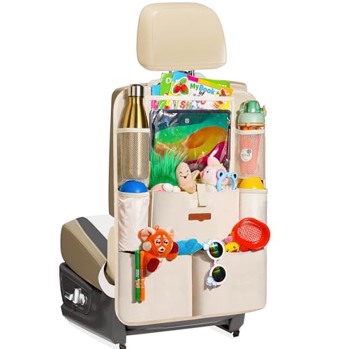 SURDOCA Car Organiser Car Seat Organiser - 4th Generation Enhanced Car Organiser...