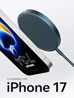 Mag-Safe Ladegerät 15W, JSAUX Wireless Charger Induktive Ladestation-Blau – Ansicht 2