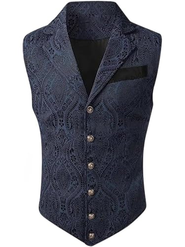 Chaleco de traje vintage con solapa clásica que eleva tu vestimenta formal 2